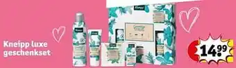 Kruidvat Kneipp luxe geschenkset aanbieding