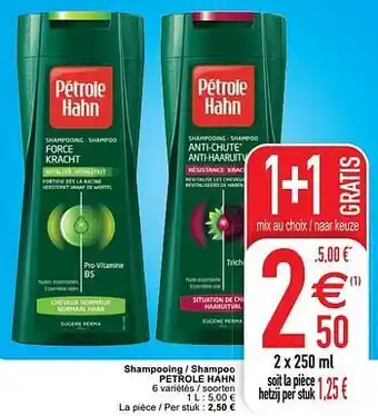 Cora Shampooing - shampoo petrole hahn aanbieding