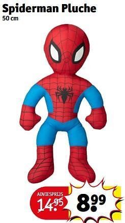 Kruidvat Spiderman pluche aanbieding