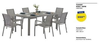 Supra Bazar Tuinset rhea - deme aanbieding