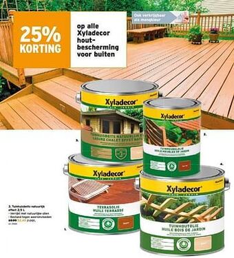GAMMA Tuinhuisbeits natuurlijk effect aanbieding