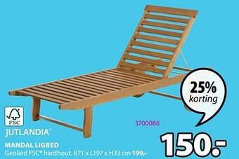 Jysk Mandal ligbed aanbieding