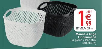 Cora Manne a linge Linnenmand aanbieding