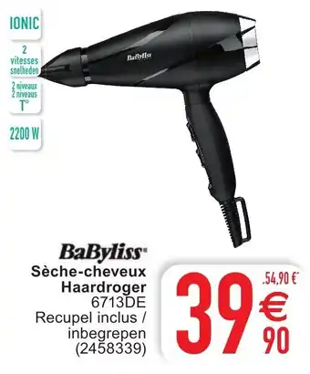 Cora Babyliss Seche-cheveux Haardroger aanbieding