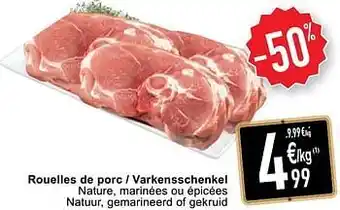Rouelles de porc - varkensschenkel
