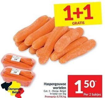 Intermarché Haspengouwse wortelen aanbieding
