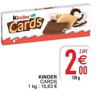 Cora Kinder cards aanbieding