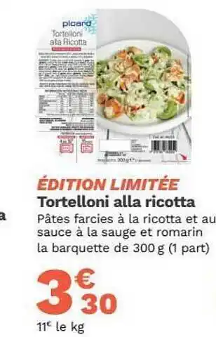 Tortelloni Alla Ricotta