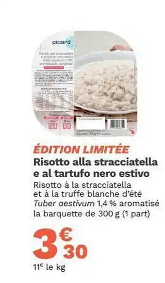 Risotto Alla Stracciatella E Al Tartufo Nero Estivo