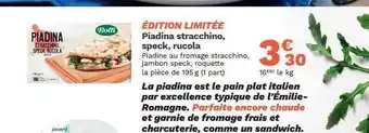 Piadina Stracchino, Speck, Rucola