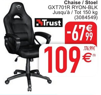 Cora Chaise/Stoel GXT701R Ryon-Blk aanbieding