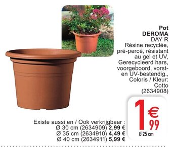 Cora Pot Deroma Day R aanbieding