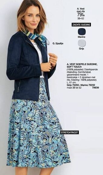 Damart Vest met rits aanbieding