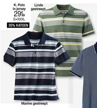 Damart Polo in jersey aanbieding