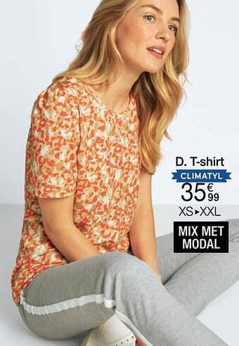 Damart T-shirt aanbieding