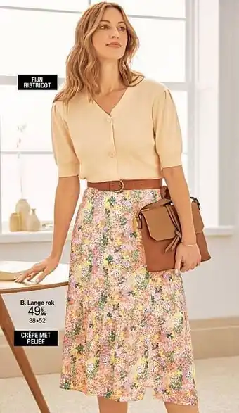 Damart Lange rok aanbieding