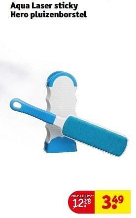 Kruidvat Aqua laser sticky hero pluizenborstel aanbieding