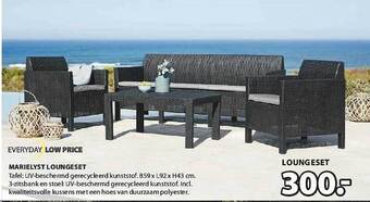 Jysk Marielyst Loungeset aanbieding
