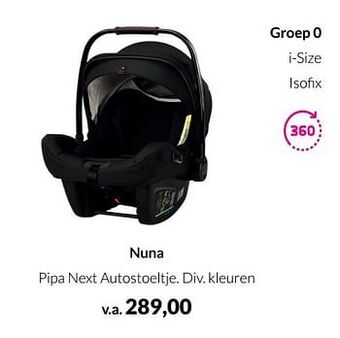 BabyPark Nuna pipa next autostoeltje aanbieding