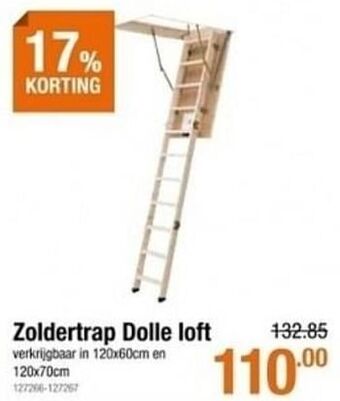 Zoldertrap dolle loft