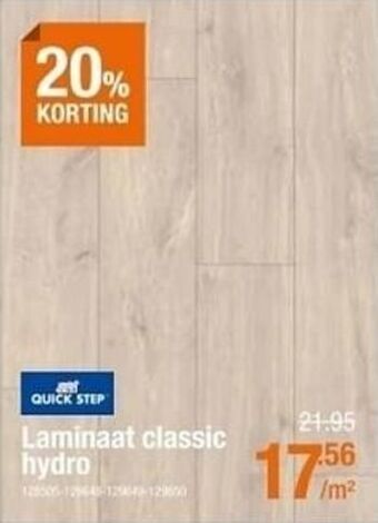 Cevo Laminaat classic hydro aanbieding