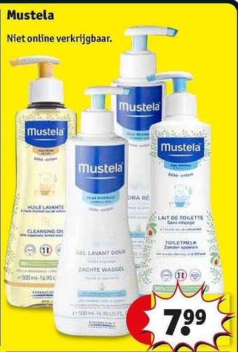 Kruidvat Mustela aanbieding