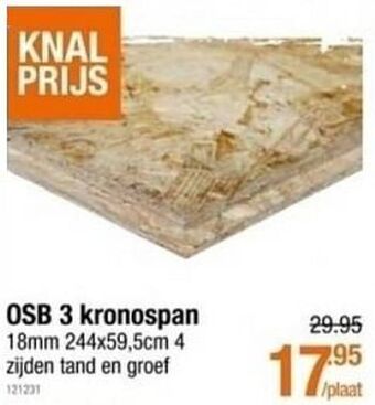 Cevo Osb 3 kronospan aanbieding