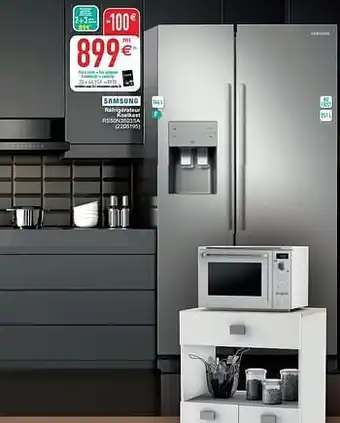 Cora Samsung réfrigérateur koelkast rs50n3503sa aanbieding