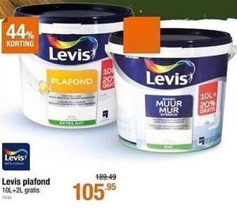 Cevo Levis plafond aanbieding