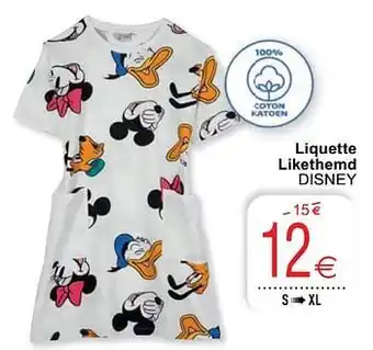 Cora Liquette likethemd disney aanbieding