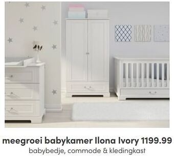 Baby & Tiener Meegroei babykamer ilona ivory aanbieding