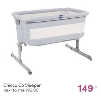 Baby & Tiener Chicco co sleeper next to me aanbieding