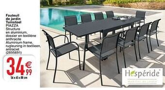 Cora Fauteuil de jardin tuinstoel piazza aanbieding