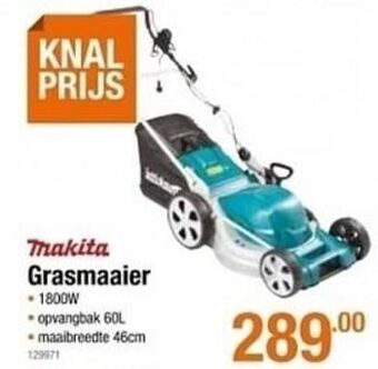 Cevo Makita grasmaaier aanbieding