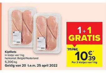 Carrefour Market Kipfilets aanbieding