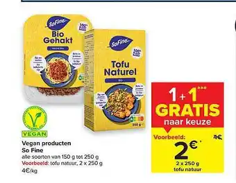 Vegan Producten So Fine