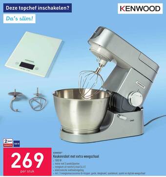 ALDI Keukenrobot Met Extra Weegschaal aanbieding