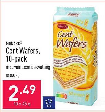 ALDI Cent Wafers aanbieding