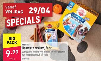 ALDI Dentastix Medium aanbieding