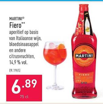 ALDI Martini Fiero aanbieding