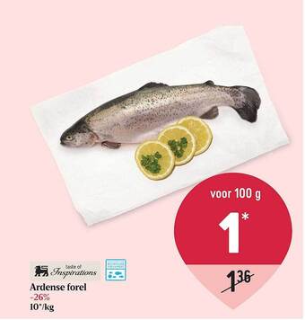 Delhaize Ardense Forel aanbieding