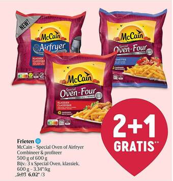 Delhaize Frieten Mccain aanbieding