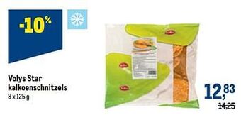 Makro Volys star kalkoenschnitzels aanbieding