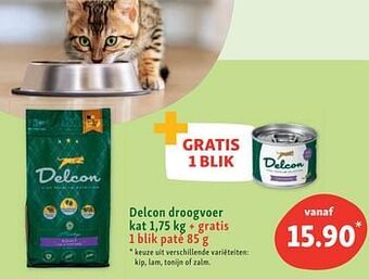 Delcon droogvoer kat