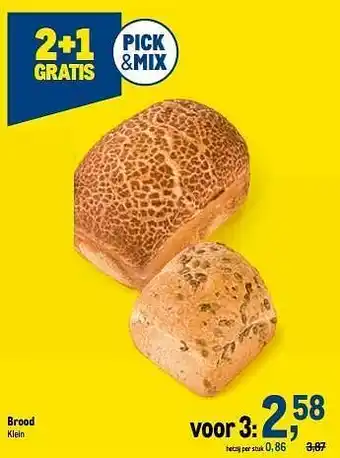 Makro Brood aanbieding