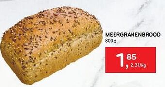 Alvo Meergranenbrood aanbieding