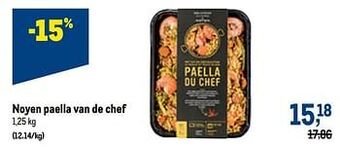 Noyen paella van de chef