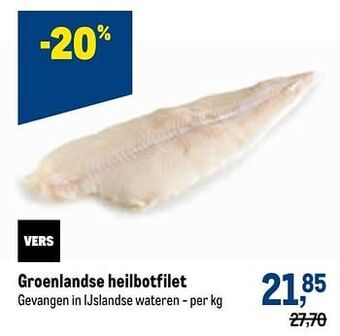 Groenlandse heilbotfilet