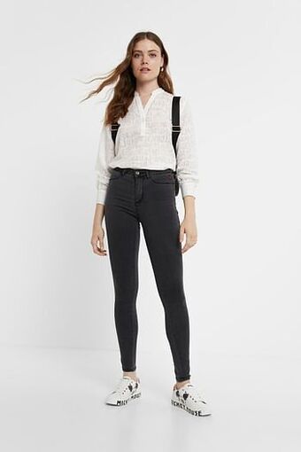 Desigual Second skin jeans - BLUE - 30 aanbieding
