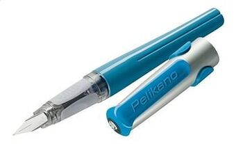 Pelikan vulpen Pelikano P481 voor linkshandigen blauw